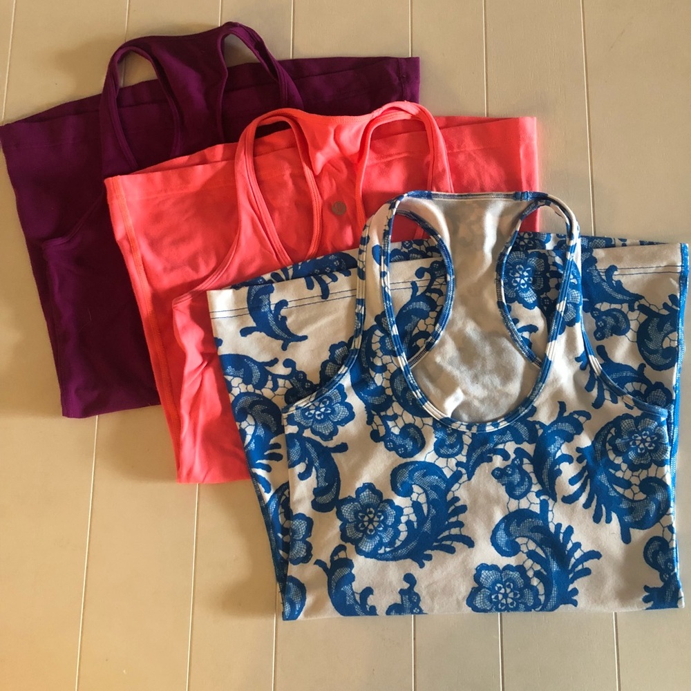 Lululemon racerback tanks